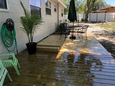 How I Built my DIY Floating Deck for less than $500 - Pretty Passive
