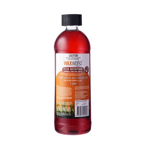 Waxworks Citronella Oil With Insecticide 1l Bunnings Australia