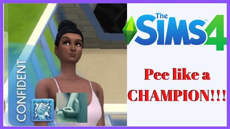 Let S Play Sims 4 Pt 2 Pee Like A Champion Youtube