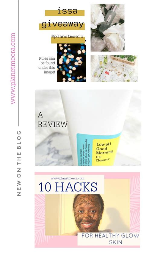 Pin By Planetmeera On Skincare Hacks Morning Cleanser Healthy