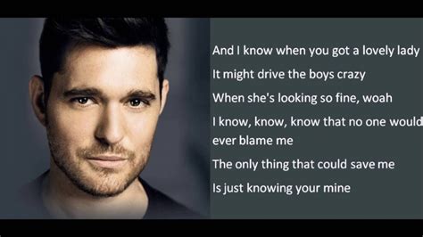 Yes, the job you take right out of college could just be something you give a shot, but if you look at the kids a few years older, that. Michael Bublé - Nobody But Me (lyrics) - YouTube