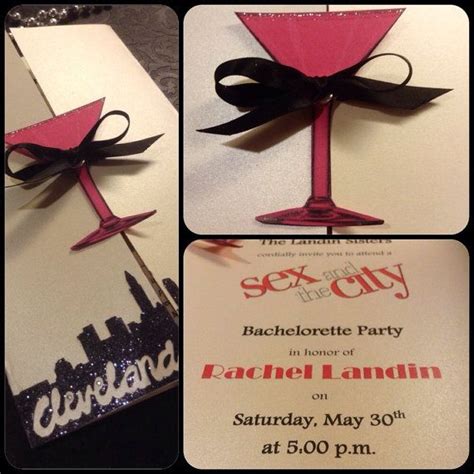 Sex And The City Themed Invitations For Birthday By Onechelleofamug Sex And The City