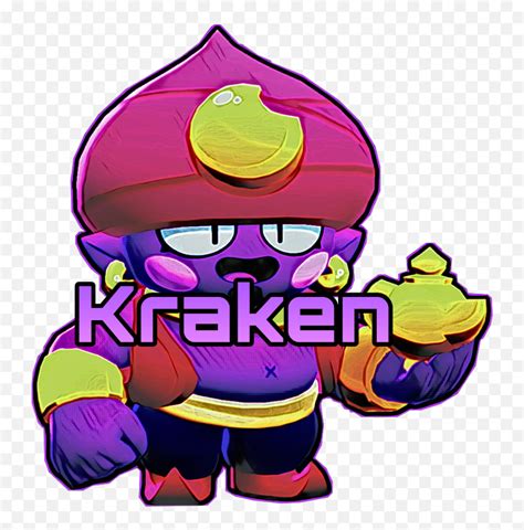 Popular And Trending Kraken Stickers Gene Resmi Brawl Stars Emoji