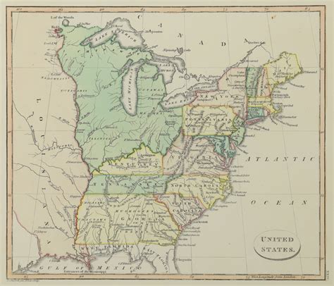 Lot 270 2 Maps Of Us 18th Century