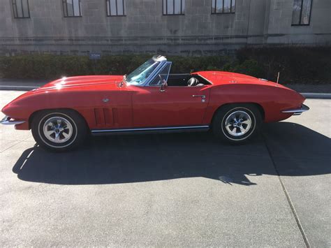 Rally Red 1965 Chevy Corvette Time Capsule Had Just One Lady Owner For