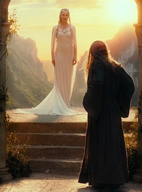 this is one of my favourite of galadriel s dresses the moment when she turns and creates the