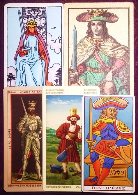 REY DE ESPADAS / KING OF SWORDS – TAROT JUAN MATEO
