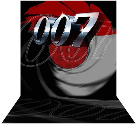 007 James Bond Goldfinger Photo Backdrop Prop Mi6 Secret Etsy