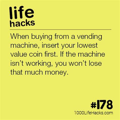 Vending Machine Life Hack | Ways to destress, Destress ...