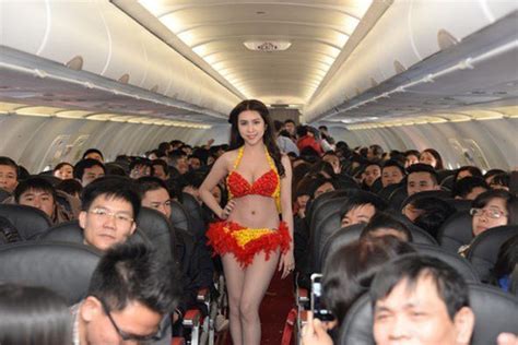Vietnamese ‘bikini Airline With Sexy Flight Attendants Launches New