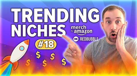 Trending Niches Merch By Amazon Redbubble Print On Demand Trends Research Youtube