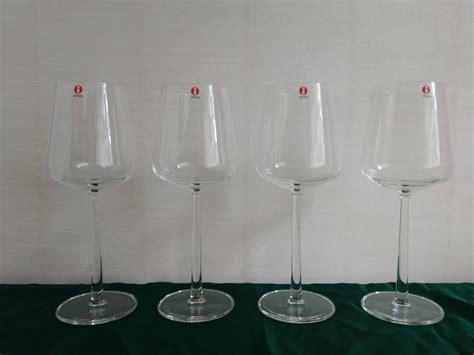New Iittala Essence Red Wine Glass Set Of 4 Etsy