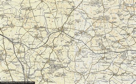 Map Of West Farndon 1898 1901 Francis Frith