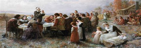 History Of Thanksgiving — Celebrating The First Thanksgiving Feast 1621