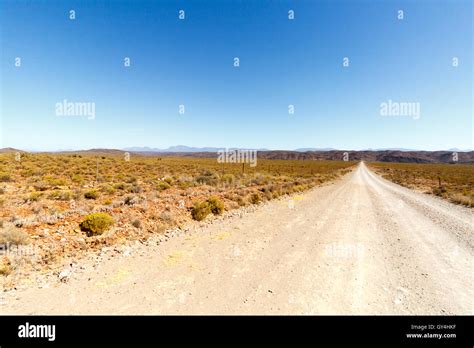 Road Leading To Vanwyksdorp Stock Photo Alamy
