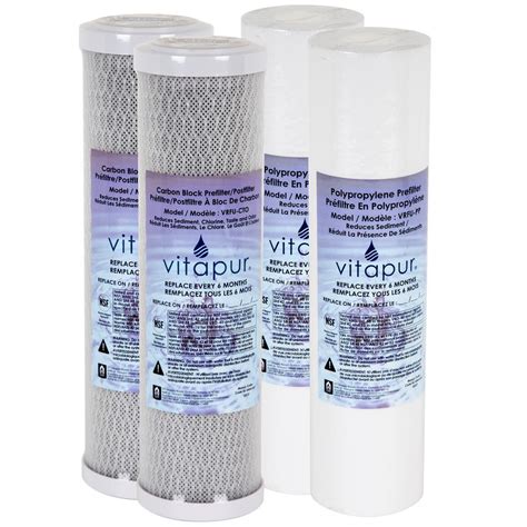 Since 1996, over 250,000 customers have trusted faucet depot with unmatched service, selection and prices for their home and commercial plumbing supplies. Vitapur Under-sink Replacement Universal Water Filter Kit ...
