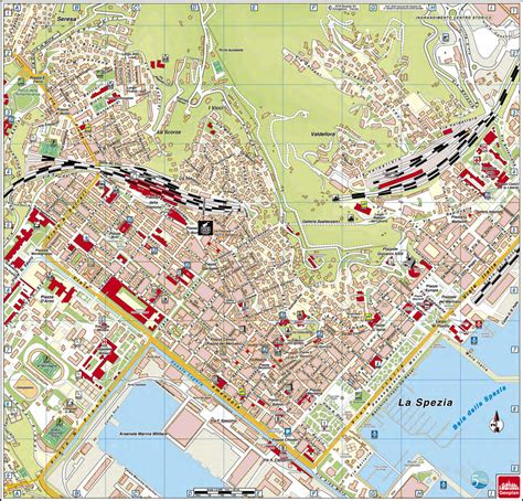 La Spezia Tourist Map