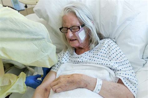 elderly hospital patients arrive sick often leave disabled