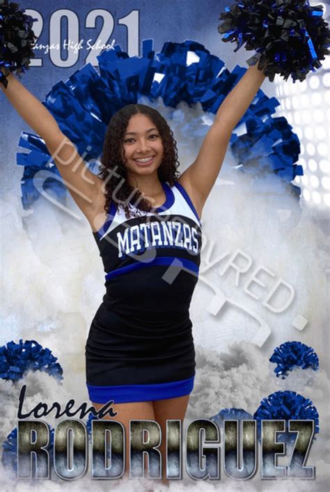 Printed Vinyl Cheer Leader Custom Sports Banner Senior | Etsy