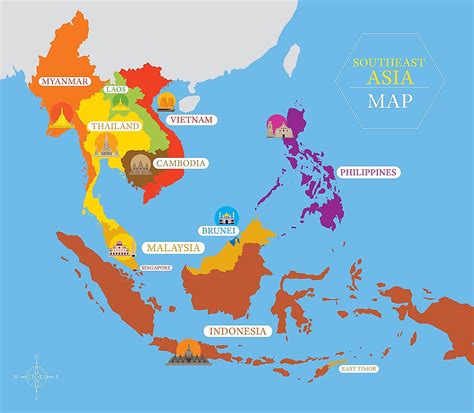 Map Of South Asia Asia Map South Asia Map World Map Europe Images And