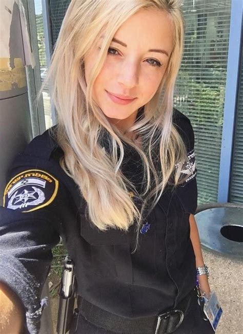 Cute Blonde Police Officer Cathungry0672
