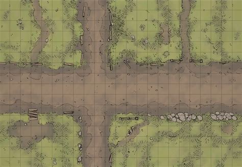 Country Road 2 Minute Tabletop Dungeon Maps Fantasy Map