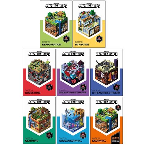 Minecraft Guide Collection 8 Books Collection Set By Mojang Ab Goodreads