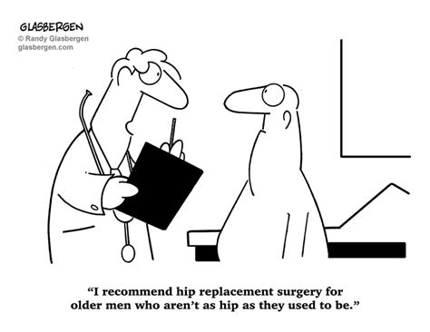 Cartoons About Hip Replacement Surgery Archives Glasbergen Cartoon