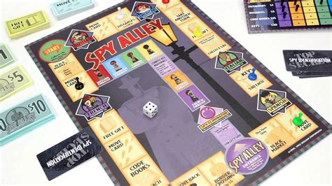 Spy Alley Board Game | Award Winning Board Games|Educational & Fun