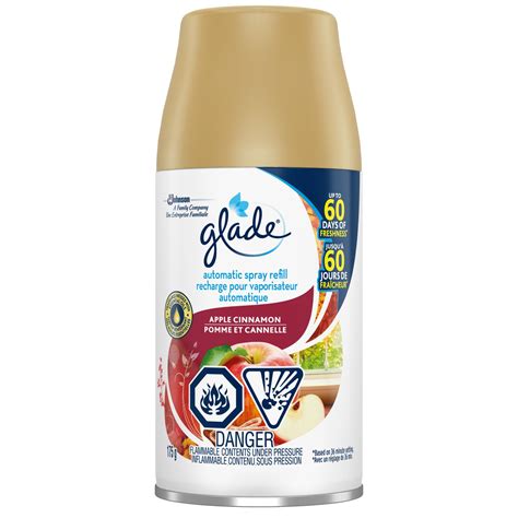 Glade automatic spray unit & refills limited edition. Glade® Automatic Spray Refill Apple Cinnamon, Fits in ...