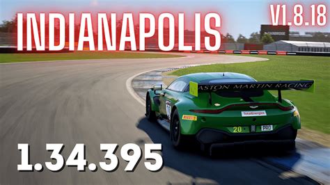 Assetto Corsa Competizione Aston Martin V8 Vantage GT3 Indianapolis