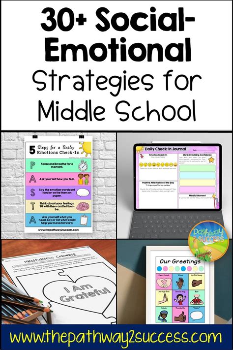30 Social Emotional Strategies For Middle School Kids The Pathway 2