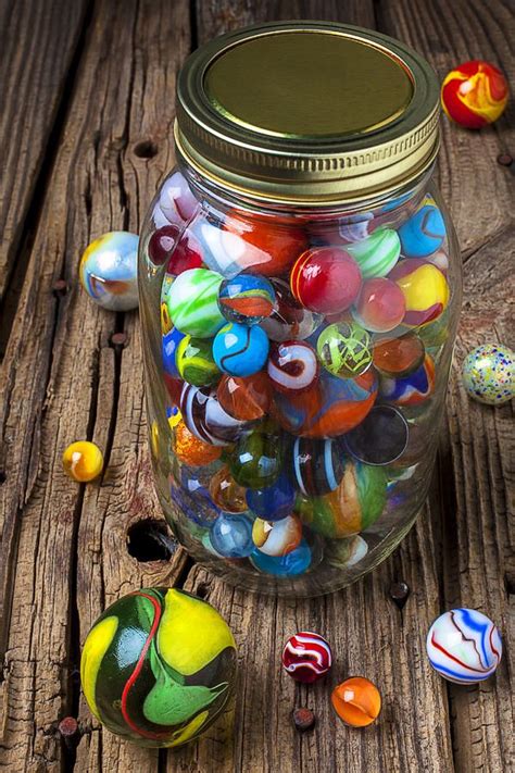 Marbles In A Jar