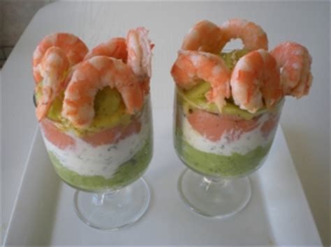 Verrine Avocat Saumon Fromage Frais