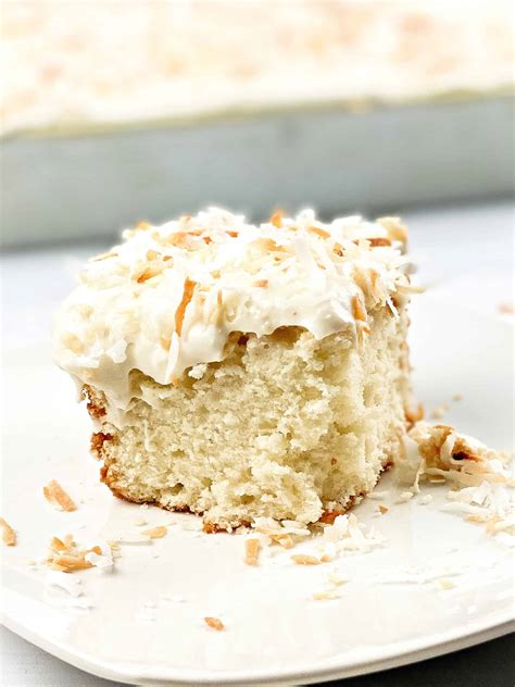 The Best Southern Coconut Cake With Cream Cheese Frosting Recipe