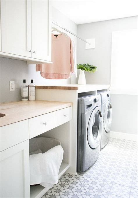 También puede considerarse como oficina. Ideas para cuartos de lavado. Decoración para lavaderos.