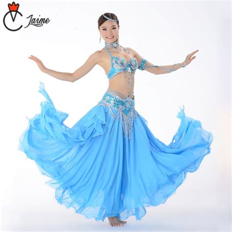 12 Colors Belly Dancing Clothes Performance Women Dancewear Oriental