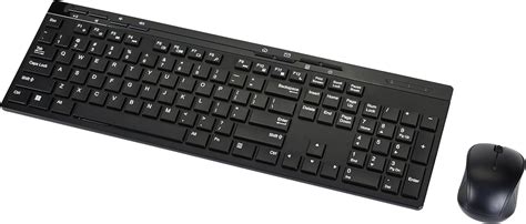 Amazon Basics Full Sized Wireless Keyboard And Mouse Combo 2