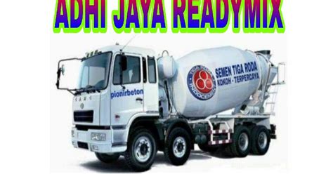 Jayamix ( scg readymix ). HARGA BETON COR BINTARO - ADHI JAYA READYMIX
