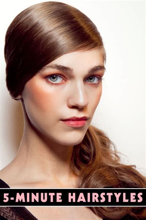 Maybe you would like to learn more about one of these? 5 Cool Hairstyles You Can Do in 5 Minutes | Cool ...