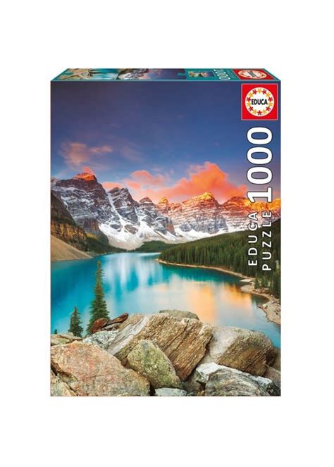 Moraine Lake Banff National Park 1000 Piece Puzzle Gamescape North
