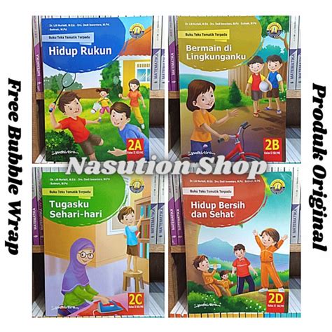 Jual Buku Tematik Terpadu 2a 2b 2c 2d Yudhistira K13 Revisi Kelas 2 Sd Shopee Indonesia