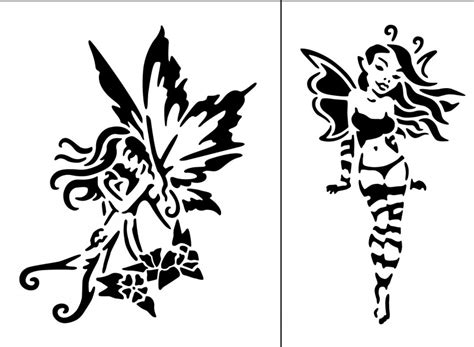 They would want their fairy to look strong and powerful. Super black tribal fairy tattoo designs - Tattooimages.biz