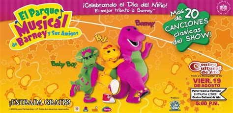 El Parque Musical De Barney Y Sus Amigos 2022 At The Cultural Center