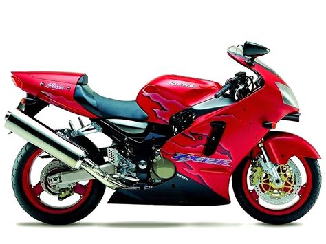 And because the frame doubles as an airbox and battery host, it's. Kawasaki Ninja ZX-12R (2001) - 2ri.de