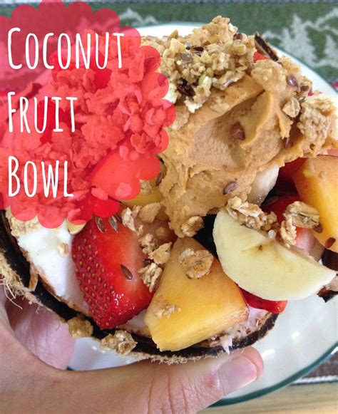 The Simple Life Coconut Fruit Bowl