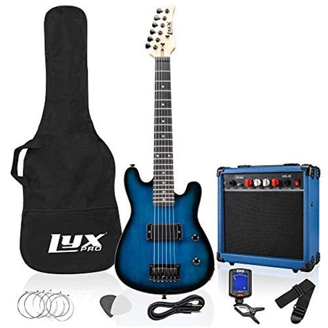 Lyxpro 30 Electric Guitar Starter Kit With Amplifier Six Strings Two