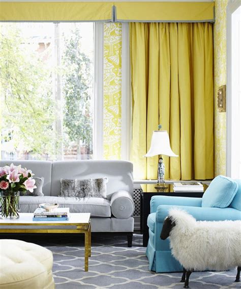 Blue and yellow color scheme. Yellow And Blue Color Scheme | InteriorHolic.com