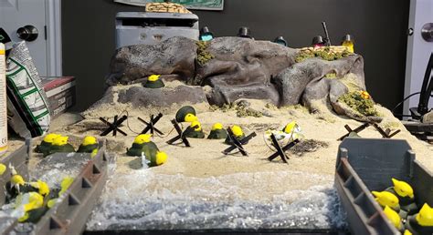 My Saving Private Ryan Entry For A Peep Diorama Contest At My Work