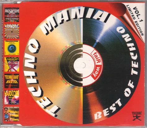 Compilation Techno Mania Best Of Techno Vol Cd Eurodance